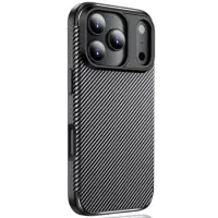 Case Ancus AutoFocus Carbon Fiber για Apple iPhone 17 Pro Max Black
