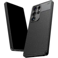 Case Ancus AutoFocus Carbon Fiber για Samsung Galaxy S26 Ultra Black