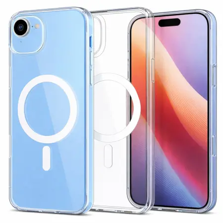 Case TPU Ancus Magnetic Ring για Apple iPhone Air  Transparent