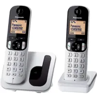 Dect/Gap Panasonic KX-TGC212SPS EU DUO with Eco Function Block Button and Speaker Phone Silver