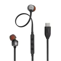 Hands Free JBL 310C In-ear 3.5 mm USB-C BLT310CBLK Black
