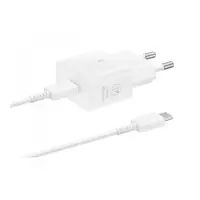 Samsung Super Fast Charging Travel Charger T4511XWEGEU 45W USB-C and USB-C to USB-C Cable Black 1.8m