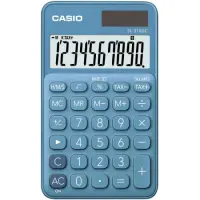 Calculator Dual 10 Digits LCD Display Casio SL-310UC-BU Blue