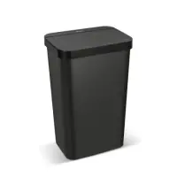 Plastic Waste Bin with Photocell 50lt SENSOR Lamart LT8110 Black
