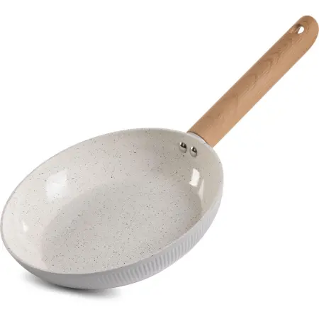 Non-stick Ceramic Frying Pot 20cm CERAMIC Lamart LT1314 White