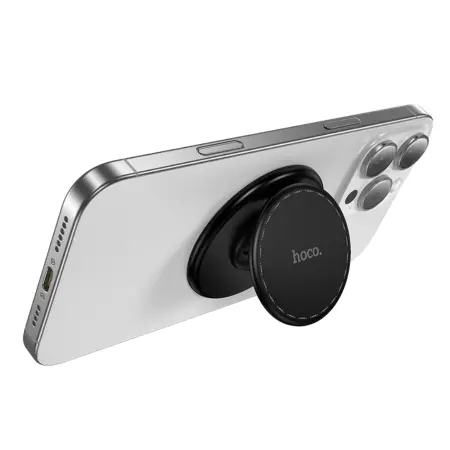 Mobile Phone Pop It Holder Hoco GH8 Magnetic for MagSafe Phones Black