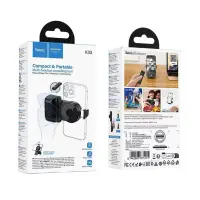 Multifunction Grip / Phone Mount Hoco K33 with Bluetooth Remote Control 360° Rotation Ideal for Videos and Photos Compatible with 4.5-7" inch Phones 55–90mm