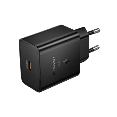 Travel Charger Hoco N77 Star GaN 45W Fast Charge with 1xUSB-C Black