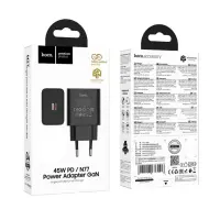 Travel Charger Hoco N77 Star GaN 45W Fast Charge with 1xUSB-C Black