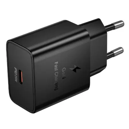 Travel Charger Hoco N76 Star GaN 25W Fast Charge with 1xUSB-C Black