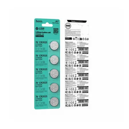 Buttoncell Lithium Hoco JA7 CR2025 Pcs. 5