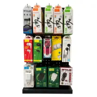 Stand with Accessories Hands Free, Chargers, Charging Cables 120 Pieces