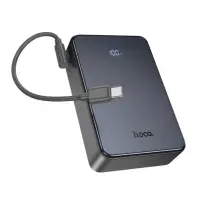 Power Bank Hoco J170A Starlight 20000mAh 1xUSB-A 22.5W 2xUSB-C PD20W Digital LED Display and Braided USB-C to USB-C Cable Black