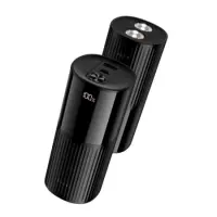 Power Bank Hoco J150 Stream 20000mAh 1xUSB-A 22.5W 1xUSB-C PD20W Digital LED Display and Flashlight Black