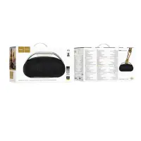 Wireless Speaker Hoco HT2 Melody TWS BT 5.4 6000mAh 300W with USB MicroSD AUX RGB Lighting and Two Wireless Microphones