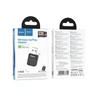 Wireless Apple CarPlay Adapter Hoco HU3 Tony Converts Wired Apple CarPlay to Wireless with USB-C Adapter