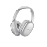 Wireless Hands Free Hoco W73 Graceful HiFi Audio v6.0 400mAh 45h Talk Time AUX USB-C Silver