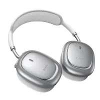 Wireless Stereo Headphones Hoco W68 Calma HiFi Audio ANC v6.0 400mAh 45h Talk Time AUX USB-C Silver