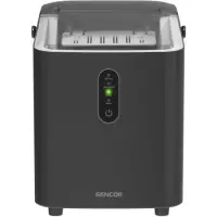 Ice maker SIM 2500BK 120W Water Tank 1lt up to 12Kg/24h Large and Small Size Option 6 to 8 Minutes Cycle Time