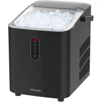 Ice maker SIM 2500BK 120W Water Tank 1lt up to 12Kg/24h Large and Small Size Option 6 to 8 Minutes Cycle Time