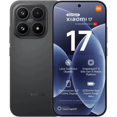 Xiaomi 17 5G Dual Sim 6.3" 12GB/256GB NFC IP68 Black