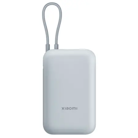 Xiaomi Power Bank 10000mAh BHR9072GL 22.5W 1xUSB-A 1xUSB-C and Intergrated USB-C Cable Blue