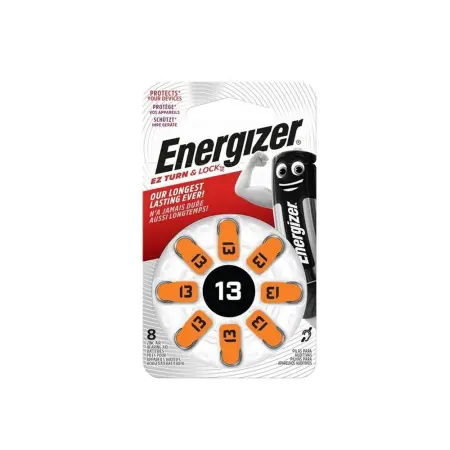 Hearing Aid Batteries Energizer 13 1.4V Pcs. 8