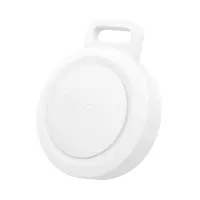 Tracking Device Hoco E101 for iOS and Android Compatible with Apple Find My Network and Google Find My Device White