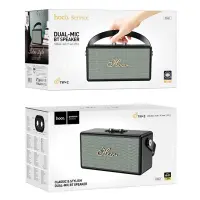 Hoco. DS61 Rhyme Retro Leather 14W BT V5.3 SD CARD AUX USB 2400mAh Black