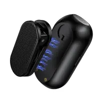 Wireless Microphone Set Hoco L26 Lavalier USB-C Smart AI Noise Reduction 400mAh 6hrs Playback Time Black