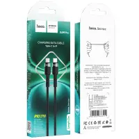 Charging Cable for Hoco. SU99 USB to USB-C Fast Charging 3A Braided Black 1m