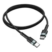 Charging Cable Hoco SU99 Pro 60W USB to USB-C Μαύρο 1m