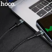 Charging Cable Hoco. SU99 Max USB-C to USB-C Fast Charging 60W Braided Black 2m