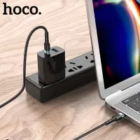Charging Cable Hoco. SU99 Max USB-C to USB-C Fast Charging 60W Braided Black 2m