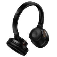 Wireless Stereo Headphone Hoco W71 Cool v6.0 600mAh 26hr Use Time with Microphone and Speaker Mode Black