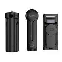 Selfie Stick Hoco K100 Prestigio and Tripod Mini for Devices 4.5"-7.0" with 1/4" ScrewMount Compatible with Cameras Lights and Action Cameras