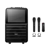 Wireless Speaker Hoco DS70 Spacious v5.0 60W 7200 mAh USB AUX TF Card with 2 Mics 14.1" Touchscreen and Android 12