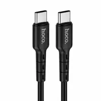 Cable HocoDU01 Novel USB-C to USB-C Fast Charging 60W 3A Black 1m
