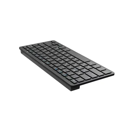 Hoco DI18 Mini Wireless Keyboard Dual Mode BT v5.0 and 2.4G with 10m Working Range (English Version) Black