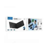 Hoco. DI81 Mini Foldable Wireless Keyboard 67 Keys v5.0 150mAh 40Hrs Use Time Black