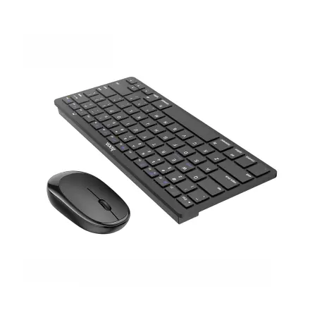 Hoco DI05 Set Wireless Keyboard and Mouse 1200DPI 2.4G Black