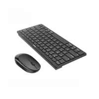 Hoco DI05 Set Wireless Keyboard and Mouse 1200DPI 2.4G Black