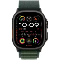 Apple Watch Ultra 2 49mm GPS eSIM NFC IP6X Titanium Case with Dark Green Alpine Loop