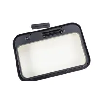 Plastic Waste Bin with Photocell 50lt SENSOR Lamart LT8109 Cream