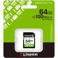 Memory Card SDXC 64GB Kingston Canvas Select+ Class 10 up to 150MB/s SDS3/64GB
