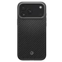 Case Spigen Enzo Aramid T Magsafe for Apple iPhone 17 Pro Max Black/Silver