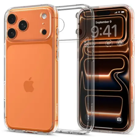 Case Spigen Ultra Hybrid for Apple iPhone 17 Pro Max Crystal Clear