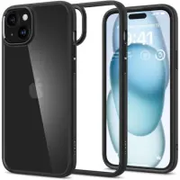 Case Spigen Ultra Hybrid for Apple iPhone 15 Matte Black