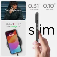 Case Spigen Armor Magsafe for Apple iPhone 15 Matte Black