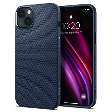 Case Spigen Liquid Air for Apple iPhone 14 Plus iPhone 15 Plus Navy Blue